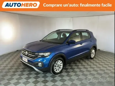 Brugt VW T-Cross Style 95 HK (69 kW) 2021 Blå SUV