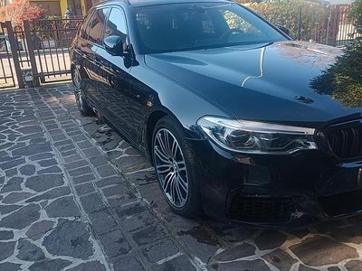 Usata BMW 520 M Sport 190 CV (139 kW) 2019 Blu Station wagon