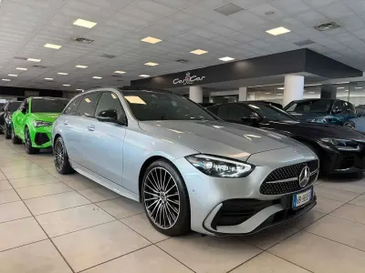 Usata Mercedes C300 Premium Plus 265 CV (194 kW) 2023 Argento Station wagon