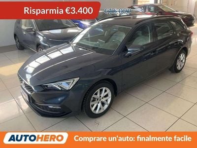Usata Seat Leon Business 150 CV (110 kW) 2021 Grigio Station wagon