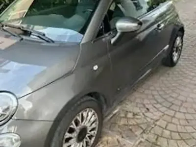 Usata Fiat 500 69 CV (50 kW) 2016 Grigio Cabrio