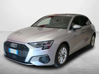 Usata Audi A3 Advanced 116 CV (85 kW) 2022 Grigio Berlina