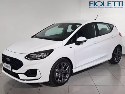 Usata Ford Fiesta ST-Line 125 CV (91 kW) 2023 Bianco Utilitaria