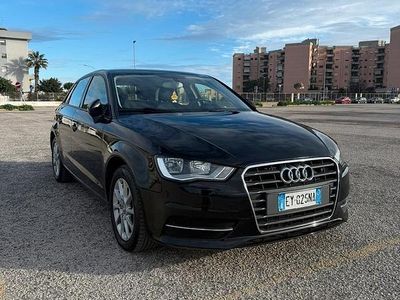Usata Audi A3 Attraction 150 CV (110 kW) 2015 Nero Berlina