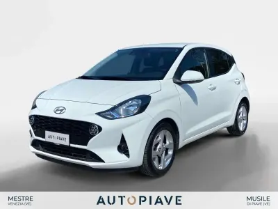 Usata Hyundai i10 67 CV (49 kW) 2021 Bianco Utilitaria