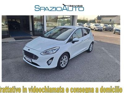 Usata Ford Fiesta Titanium 75 CV (55 kW) 2021 Bianco Utilitaria