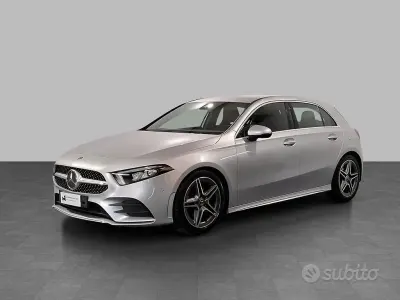 Usata Mercedes A200 Premium 150 CV (110 kW) 2019 Grigio Berlina