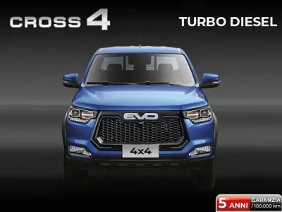 Nuova EVO Cross 4 135 CV (99 kW) 2026 Blu Pick-up