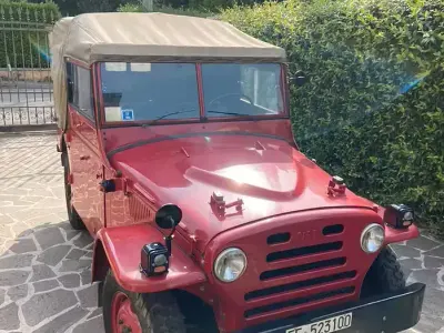 Gebraucht Fiat Campagnola 1960 Rot Cabrio