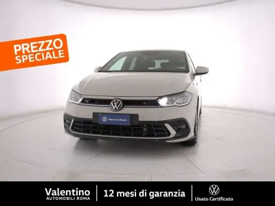Usata VW Polo R-line 110 CV (80 kW) 2023 Grigio Utilitaria