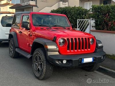 Usata Jeep Wrangler Sport 200 CV (147 kW) 2019 Rosso SUV