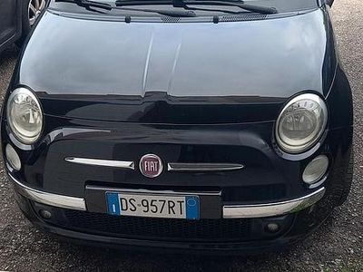 Usata Fiat 500 Pop 69 CV (50 kW) 2009 Nero Cabrio