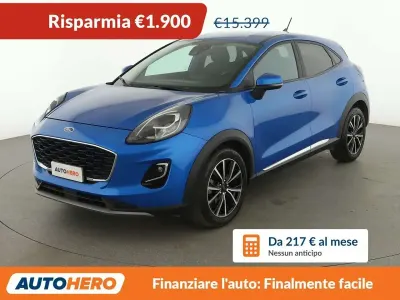 Usata Ford Puma Titanium 120 CV (88 kW) 2021 Blu/azzurro SUV