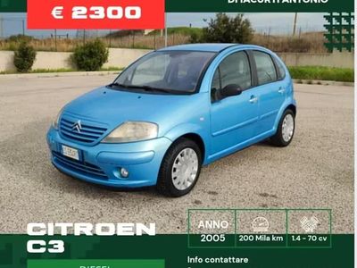 Usata Citroën C3 Exclusive 70 CV (51 kW) 2005 Blu Berlina