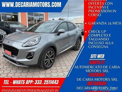 Usata Ford Puma Titanium 125 CV (91 kW) 2021 Grigio SUV