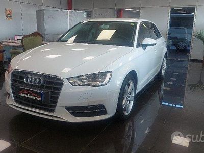 Usata Audi A3 Ambition 110 CV (80 kW) 2016 Bianco Berlina