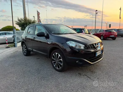 Usata Nissan Qashqai N-TEC 110 CV (80 kW) 2012 Nero SUV