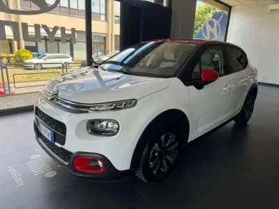 Usata Citroën C3 Shine 102 CV (75 kW) 2018 Bianco Utilitaria
