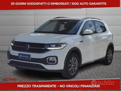 Usata VW T-Cross Sportline 110 CV (80 kW) 2023 Bianco SUV