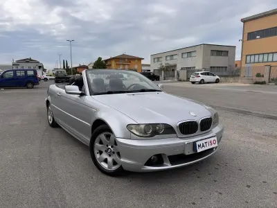 Usata BMW 320 169 CV (124 kW) 2003 Argento Cabrio