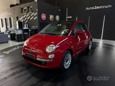 Usata Fiat 500 Lounge 75 CV (55 kW) 2008 Rosso Berlina