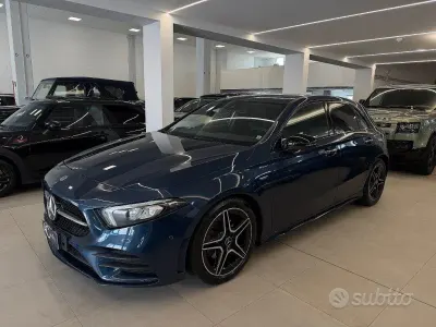 Usata Mercedes A180 Executive 116 CV (85 kW) 2021 Blu Berlina