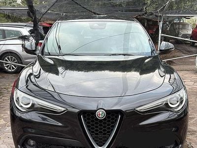 Usata Alfa Romeo Stelvio Super 210 CV (154 kW) 2018 Nero SUV