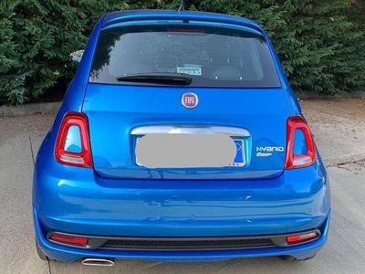 Begagnad Fiat 500 Sport 69 HK (50 kW) 2021 Blå Halvkombi