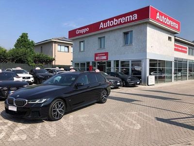 Usata BMW 530 M Sport 249 CV (183 kW) 2020 Blu/azzurro Station wagon