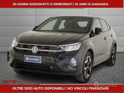 Usata VW Taigo R-line 116 CV (85 kW) 2025 Nero SUV