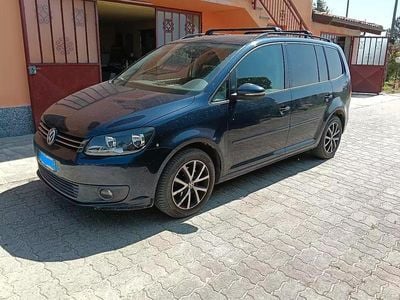 Usata VW Touran 2011 Blu Monovolume
