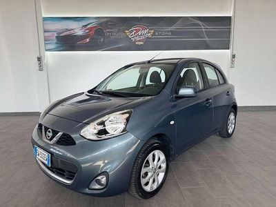 Usata Nissan Micra Tekna 80 CV (58 kW) 2014 Grigio Utilitaria