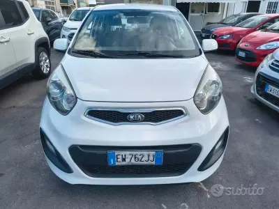 Usata Kia Picanto 69 CV (50 kW) 2014 Bianco Utilitaria