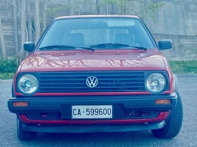 Usata VW Golf II 87 CV (63 kW) 1989 Rosso Utilitaria