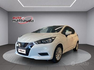 Usata Nissan Micra Acenta 92 CV (67 kW) 2023 Bianco Utilitaria