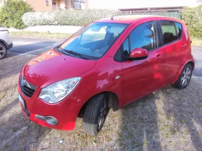 Usata Opel Agila 86 CV (63 kW) 2008 Rosso Utilitaria