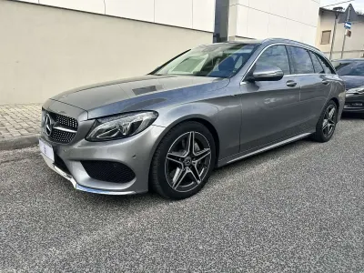 Usata Mercedes C250 Premium 204 CV (150 kW) 2015 Grigio Station wagon