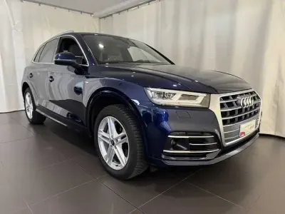 Usata Audi Q5 S-line plus 252 CV (185 kW) 2020 Blu/azzurro SUV
