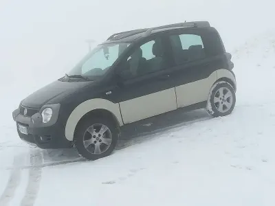 Usata Fiat Panda 4x4 Cross 69 CV (50 kW) 2006 Nero Utilitaria