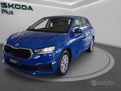 Usata Skoda Fabia Ambition 95 CV (69 kW) 2023 Bluazzurro Utilitaria