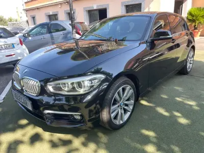 Usata BMW 118 150 CV (110 kW) 2018 Nero Berlina