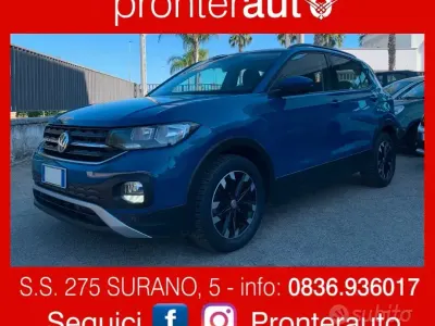 Usata VW T-Cross Style 116 CV (85 kW) 2020 Blu/azzurro SUV