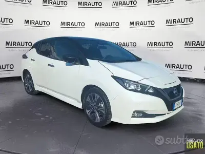 Usata Nissan Leaf N-Connecta 110 kW (150 CV) 2022 Bianco Utilitaria