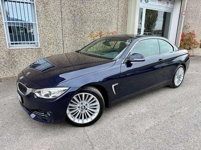 Usata BMW 430 Cabriolet Luxury Line 252 CV (185 kW) 2016 Blu/azzurro Cabrio