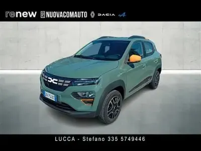Usata Dacia Spring Comfort 33 kW (45 CV) 2023 Verde scuro Utilitaria