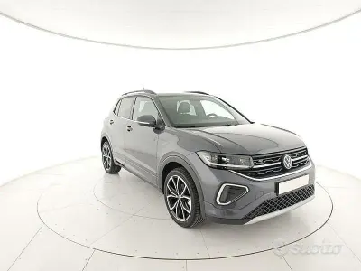 Nuova VW T-Cross R-line Plus 115 CV (84 kW) 2025 Grigio SUV