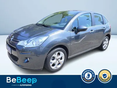 Usata Citroën C3 Exclusive 82 CV (60 kW) 2016 Grigio metallizzato