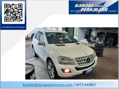 Usata Mercedes ML320 224 CV (164 kW) 2008 Bianco SUV