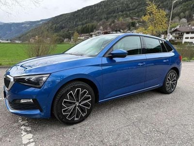 Begagnad Skoda Scala 116 HK (85 kW) 2020 Blå Halvkombi