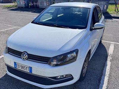Usata VW Polo Trendline 75 CV (55 kW) 2015 Bianco Berlina